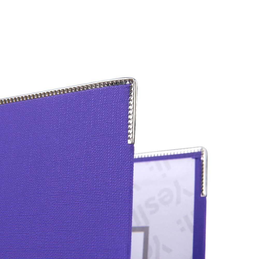 Папка-регистратор "Yesli:", А4, 75 мм, ПВХ Эко, фиолетовый - 3