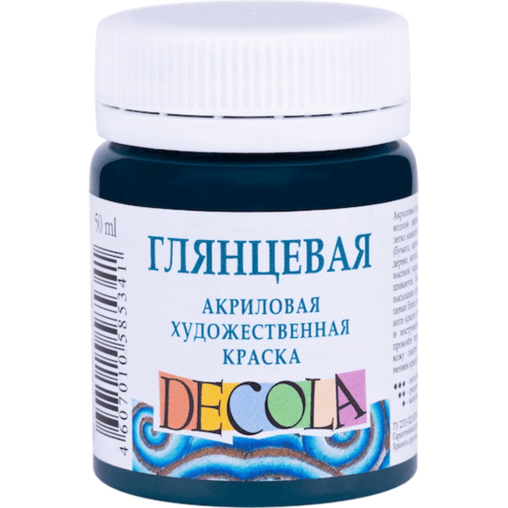 Краска акриловая глянцевая 