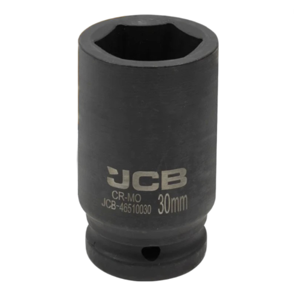 Головка ударная шестигранная глубокая JCB-46510030 3/4", 30 мм
