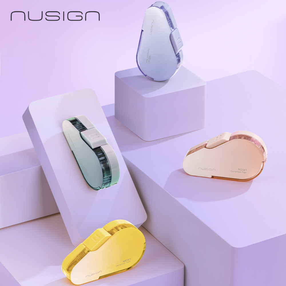 Корректор роллер "Nusign 161", 6 мх5 мм, сиреневый - 3