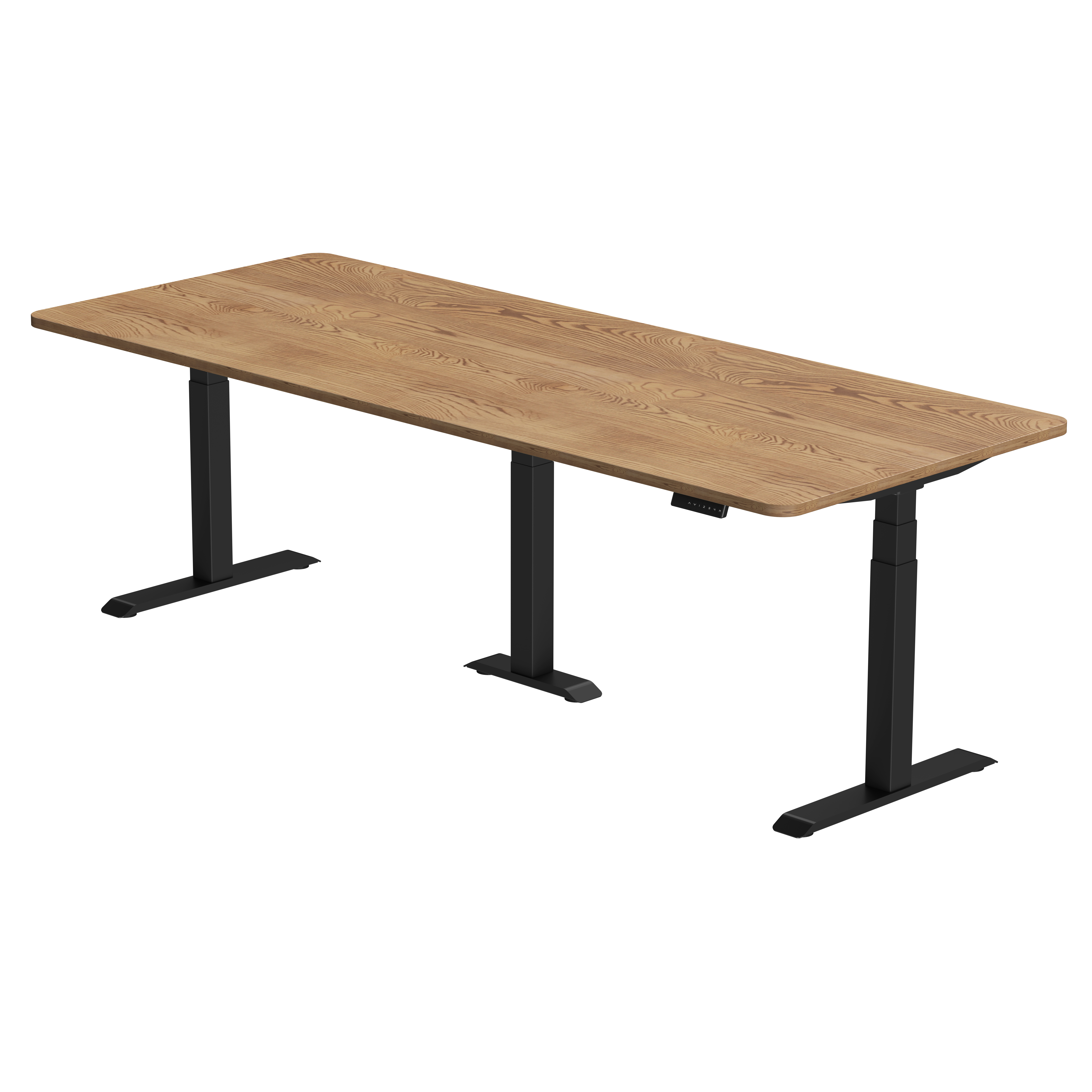 Каркас стола с электроприводом трехмоторный AOKE, Well Desk Wing Pro, черный (AK3YJYT-TYZF3-90/120/180 BK) - 7