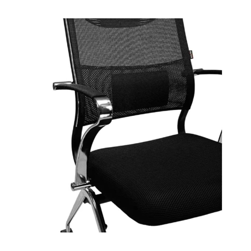 Кресло компьютерное ErgoLife Sit Air M4-290K, ткань, сетка, черный