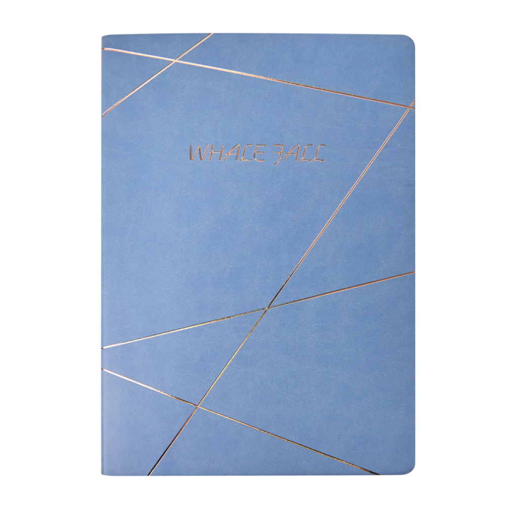 Блокнот "20D076", А4, 96 листов, голубой