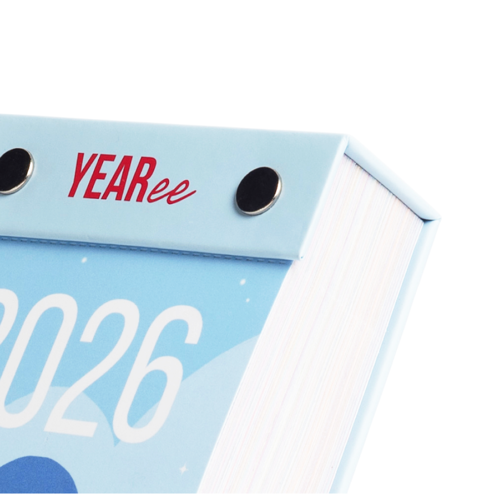 Календарь настольный Yearee "Каждый твой день" 2026, на английском языке - 5