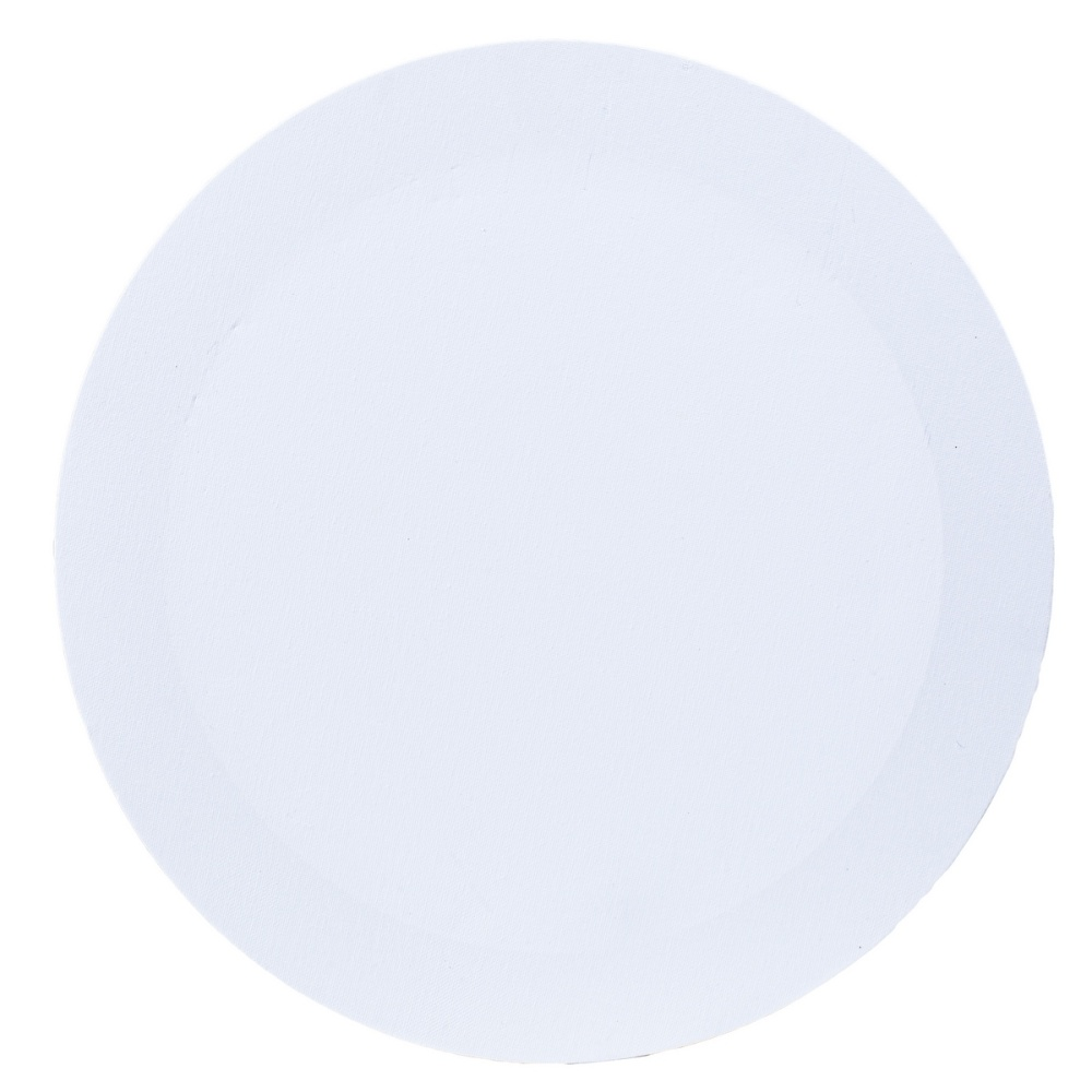 Холст на подрамнике круглый "Сонет", 40 см, хлопок, 280 г/м2, среднее зерно