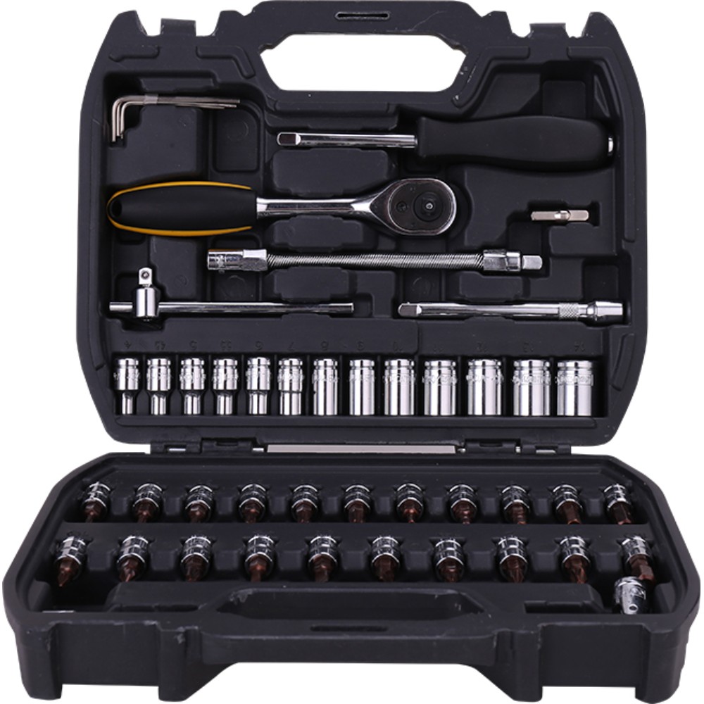 Набор головок торцевых Deli YS EDL1046 1/4"