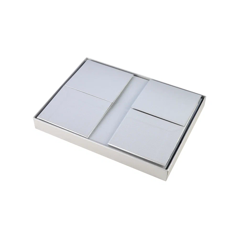 Коробка картонная, 220х160х95 мм, серебро - 5