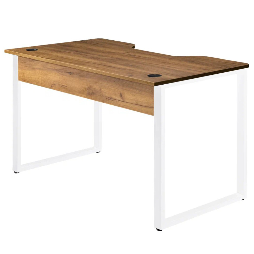 Стол компьютерный игровой Millwood Лофт Гонконг (ДТ-3), 1300x700 мм, металлокаркас белый