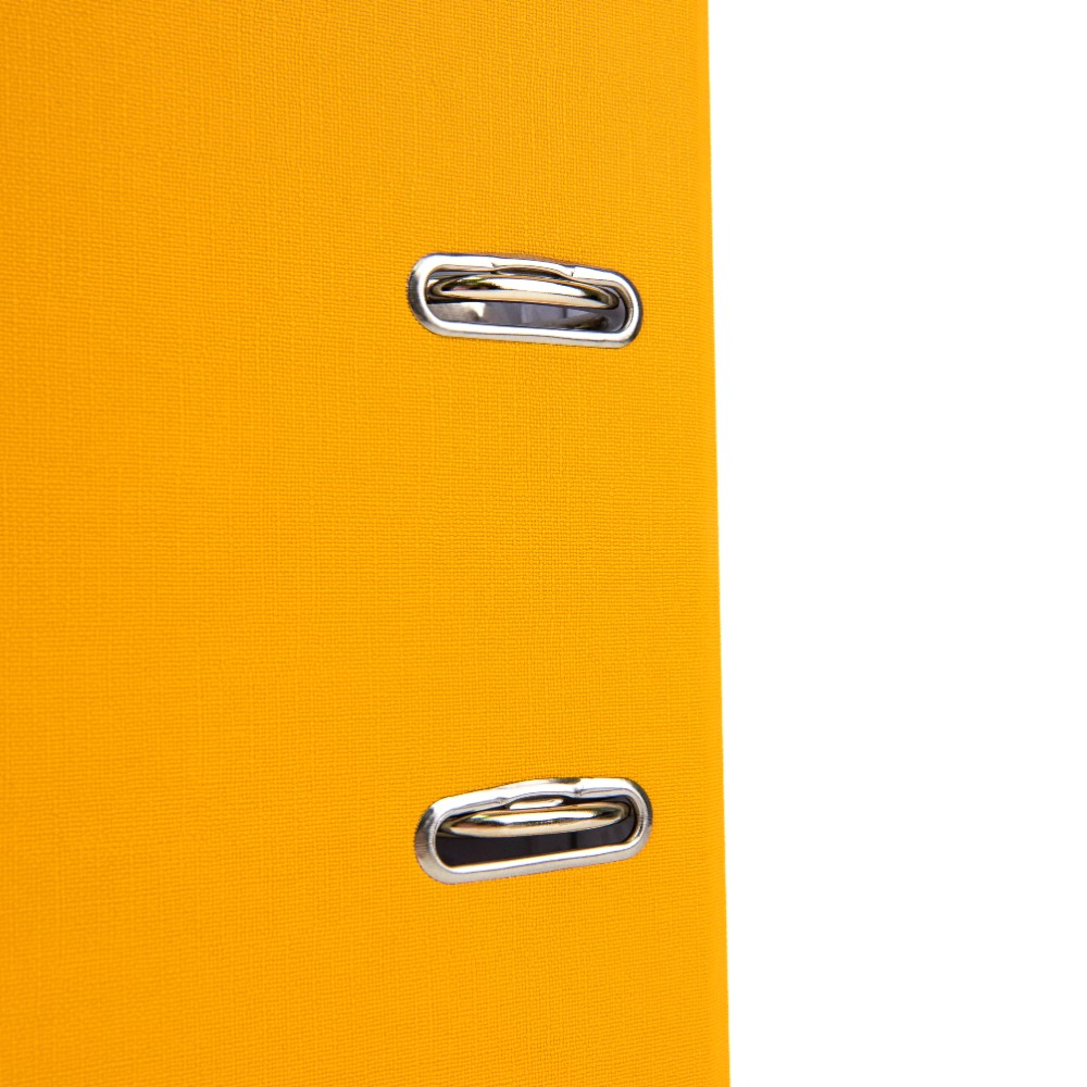 Папка-регистратор "Yesli:", А4, 50 мм, ПВХ, желтый - 4