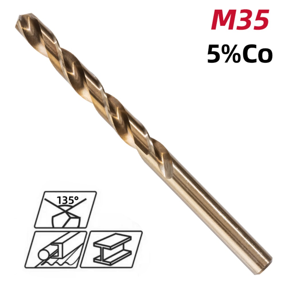 Сверло по металлу Deli RS EDH-MHZ090-E2, 9.0 мм, DIN 338, HSCo 5% - 2