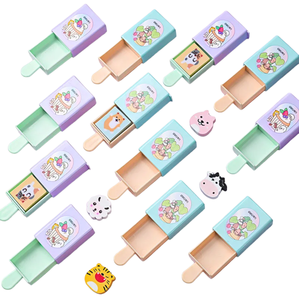 Ластик Deli "Ice Cream", ассорти