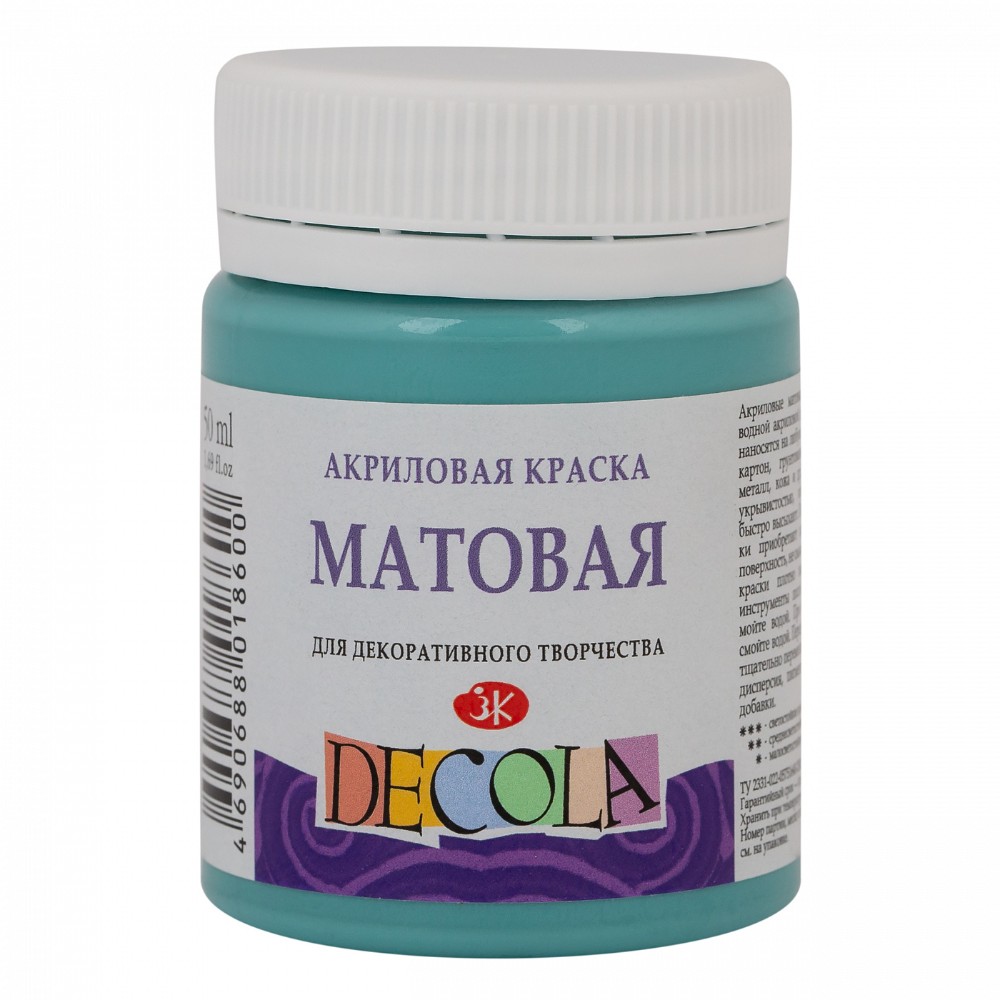 Краска акриловая матовая 