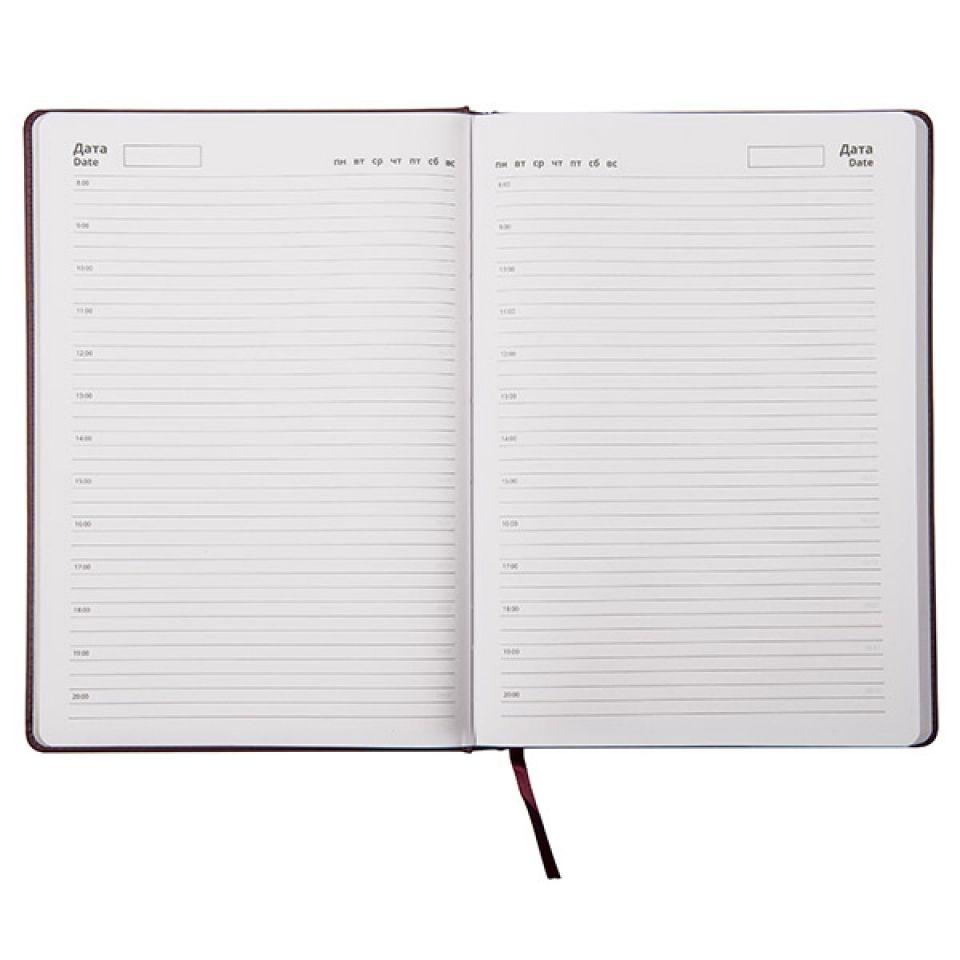 Ежедневник недатированный "Bliss", А4, 272 страницы, синий