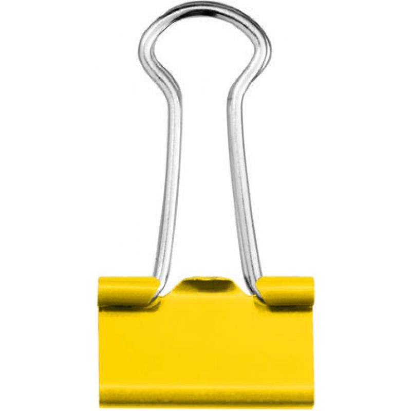 Зажим для бумаги цветной Maped, 19 мм, 10 шт, ассорти - 4