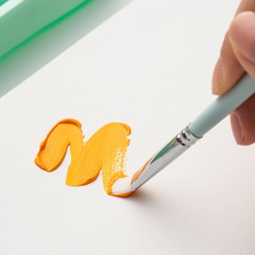 Краски гуашевые "Himi Jelly Cup. New vision", 18 цветов, кювета, зелёный футляр - 9