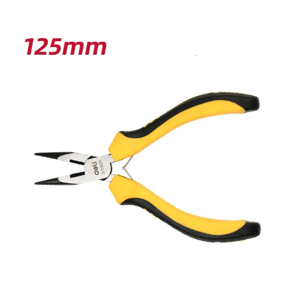 Мини-длинногубцы Deli YS ED103205, 125 мм