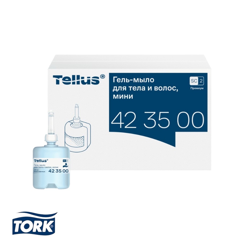 Мыло-гель Tellus Премиум для тела и волос