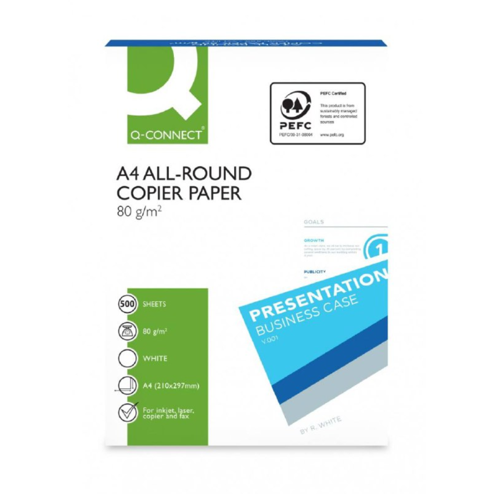 Бумага "Q-Connect All Round",  A4, 500 листов, 80 г/м2 - 2