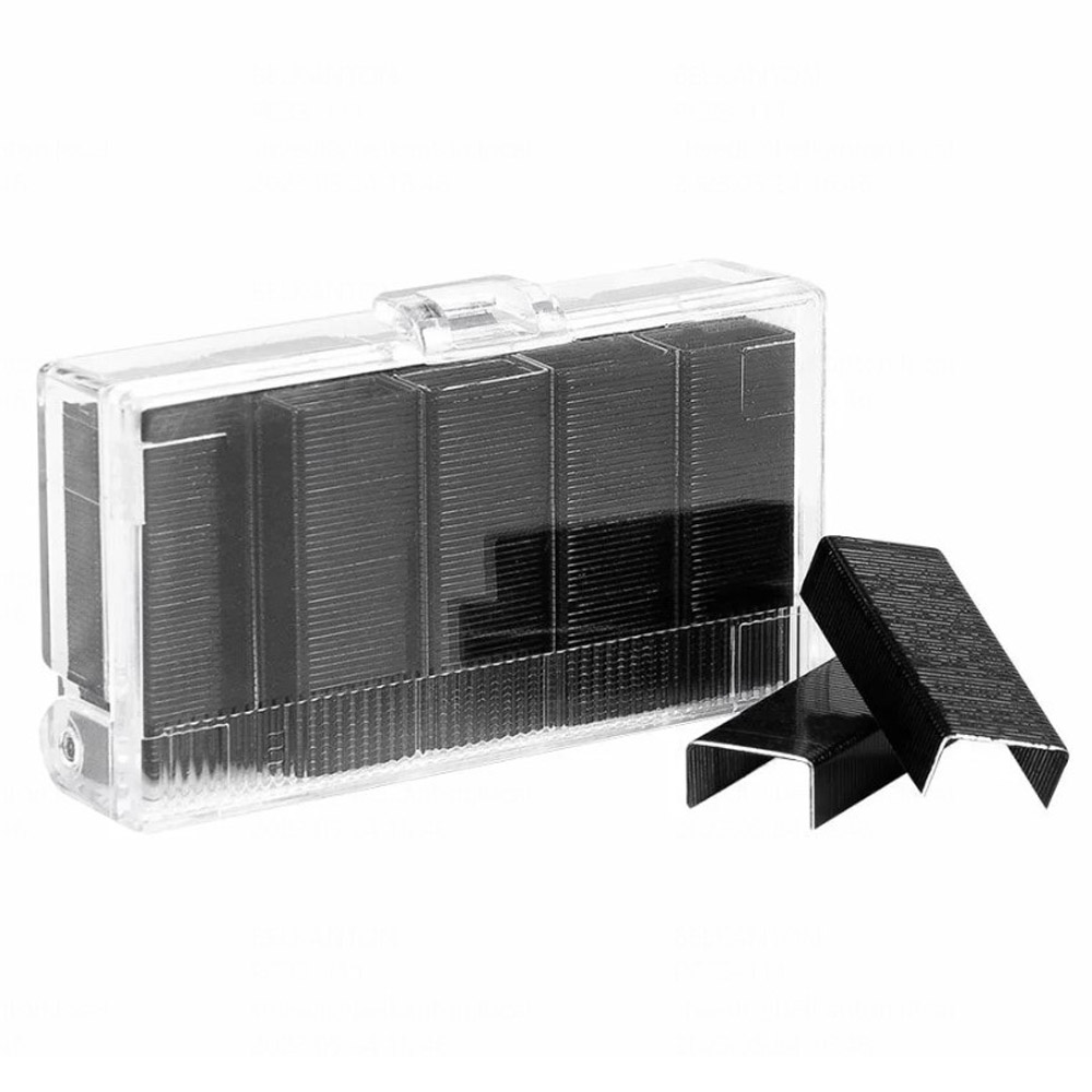 Скобы "Kangaro", 24/6, 800 шт, черный