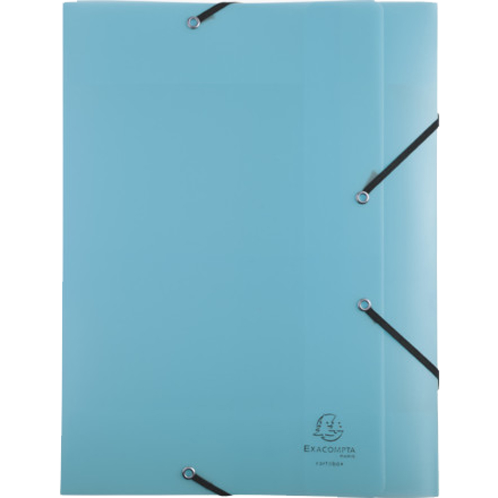 Папка на резинках "Chromaline Pastel", A4, 40 мм, полипропилен, ассорти