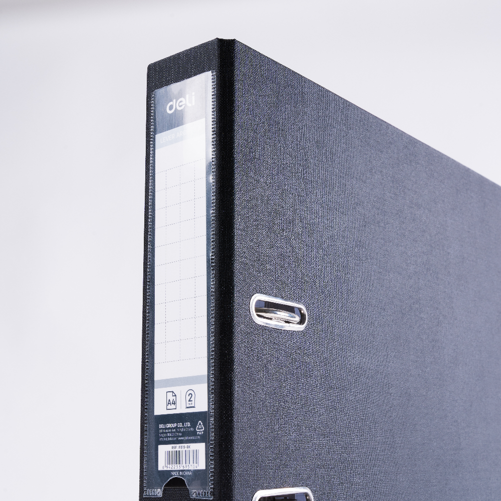 Папка-регистратор "Deli", А4, 50 мм, черный