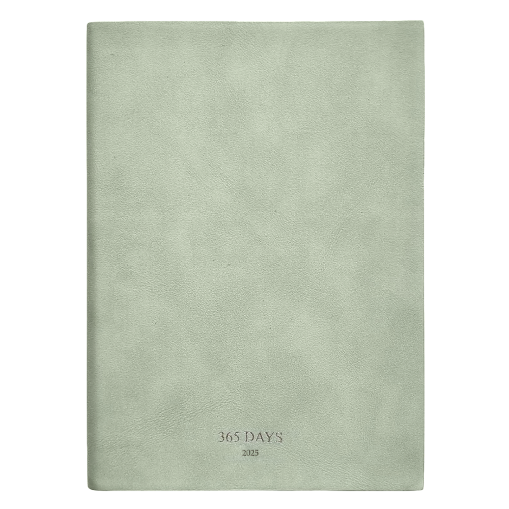 Ежедневник датированный "365days", А5, 352 страницы, светло-зеленый, 2026