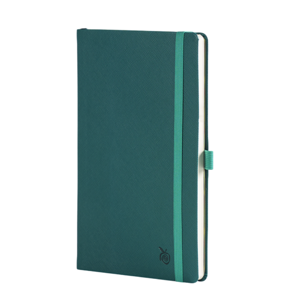 Блокнот "Appeel classic teal", А5, 96 листов, линейка, зеленый