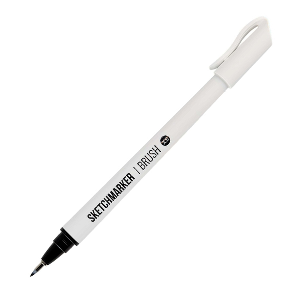 Ручка капиллярная "Sketchmarker brush extra small", черный