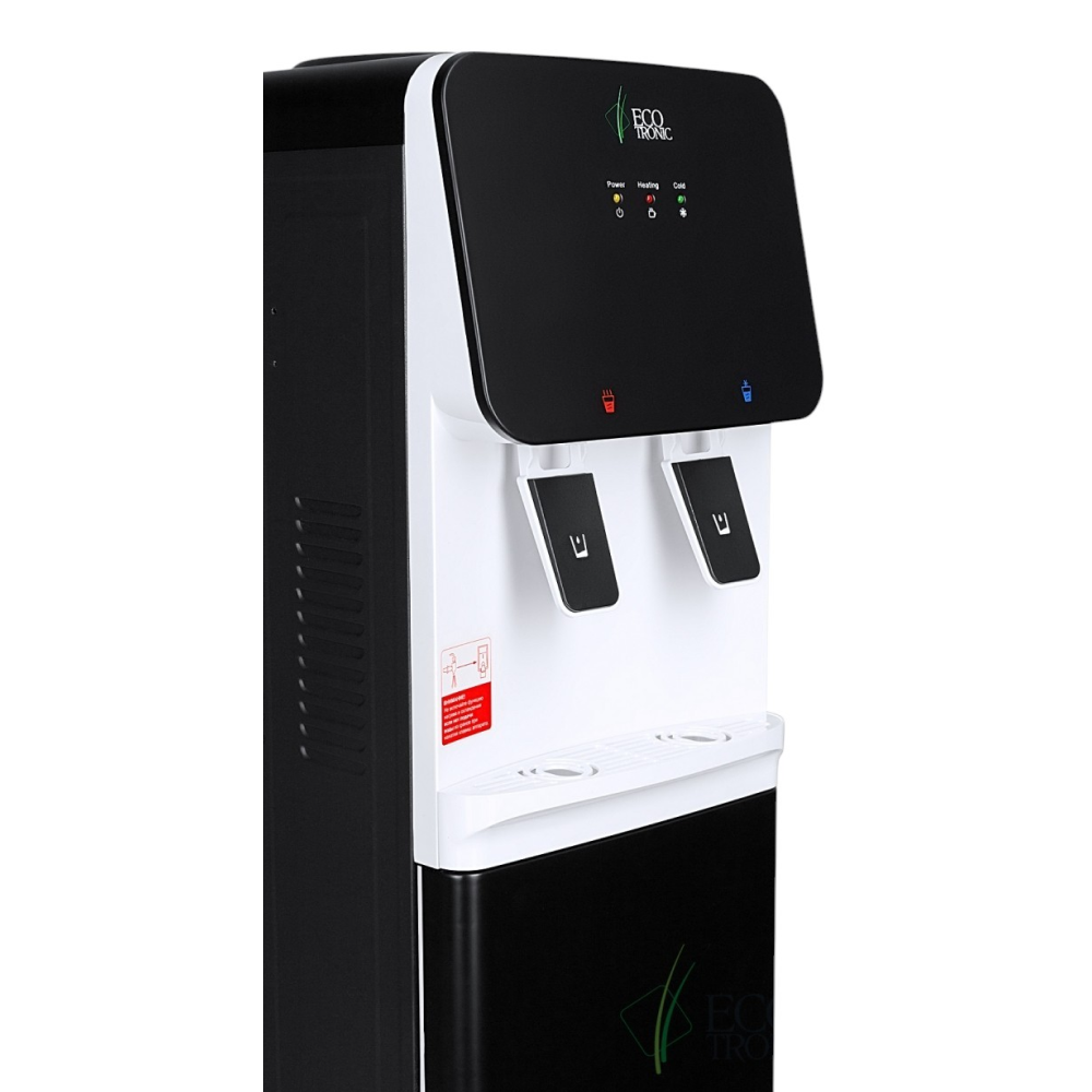 Кулер для воды Ecotronic J1-LCN XS, черно-белый  - 8