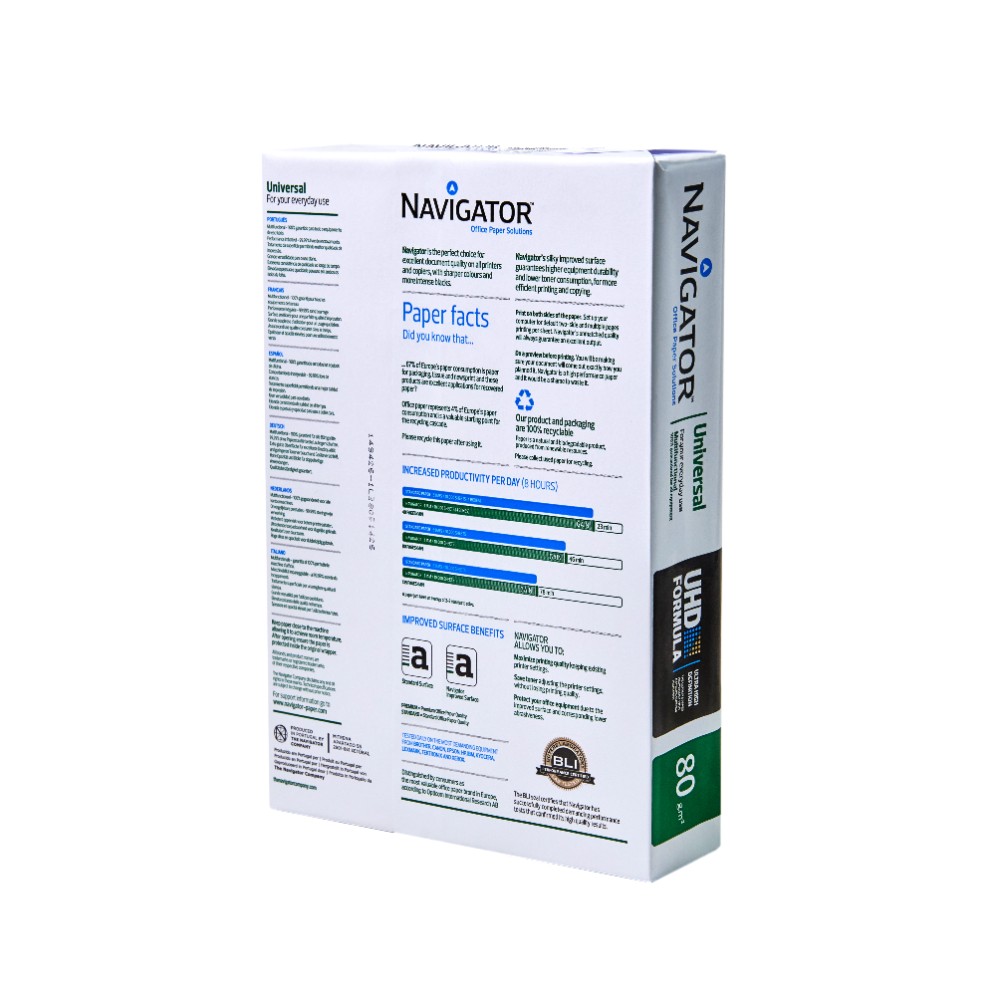 Бумага "Navigator Universal", А3, 500 листов, 80 г/м2