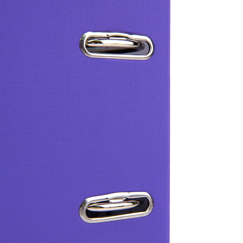 Папка-регистратор "Yesli:", А4, 75 мм, ПВХ Эко, фиолетовый - 4
