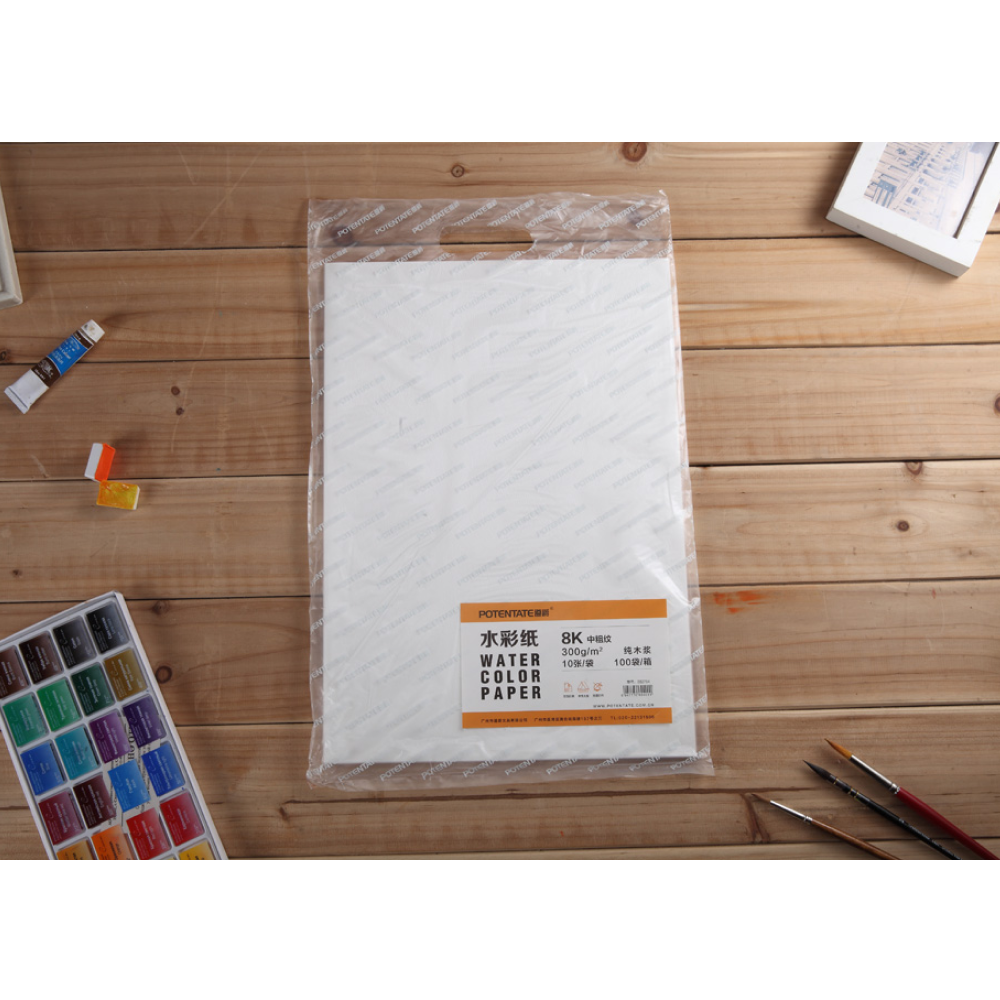 Бумага для акварели "Potentate", целлюлоза, торшон, 78.7х109.2 см