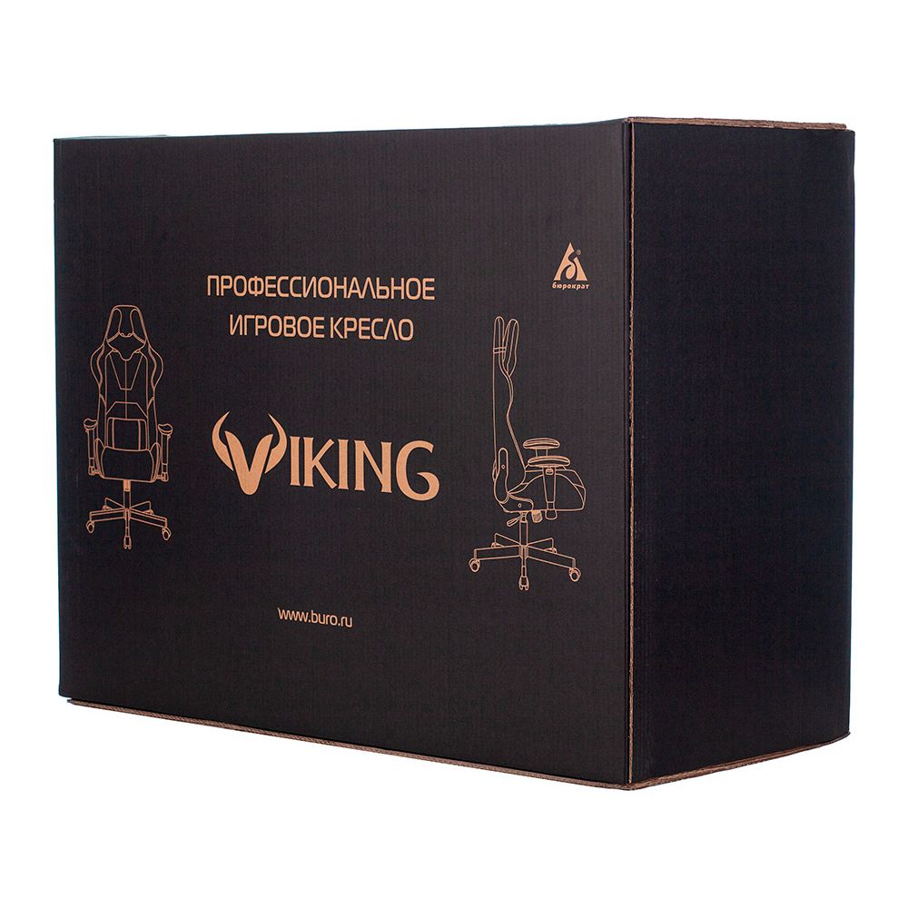 Кресло игровое Бюрократ VIKING KNIGHT Light-10, ткань, металл, темно-коричневый  - 19