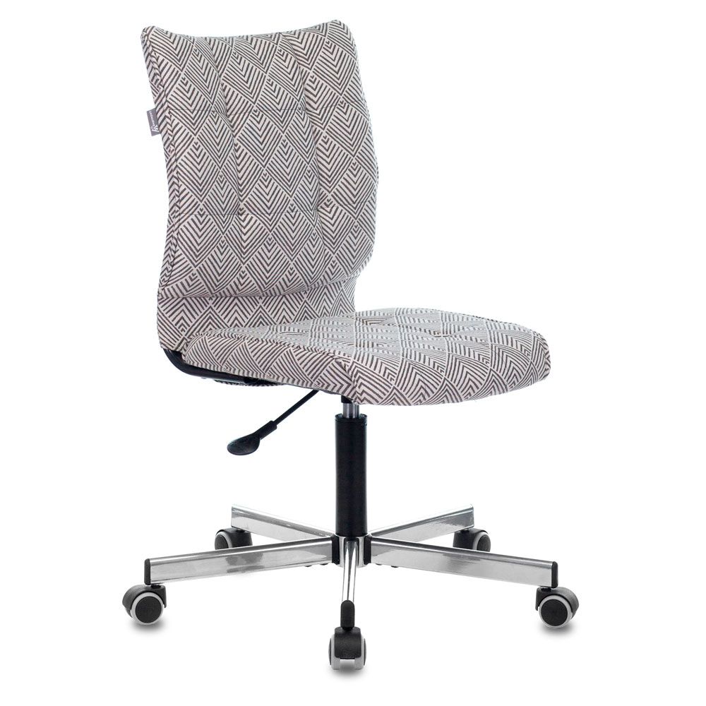 Кресло д/персонала Бюрократ "CH-330M Loft", металл, ткань, серый