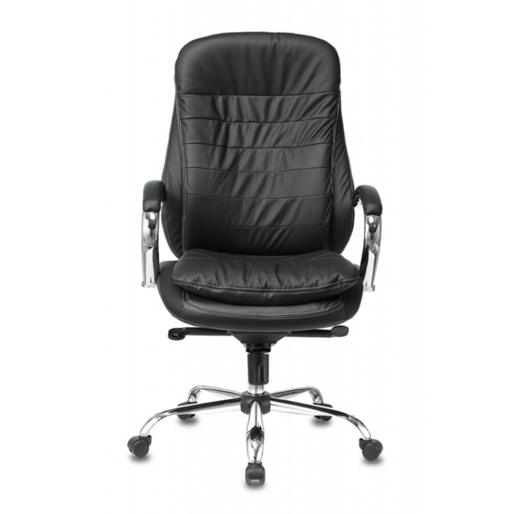 Кресло для руководителя Бюрократ T-9950 кожа, черный