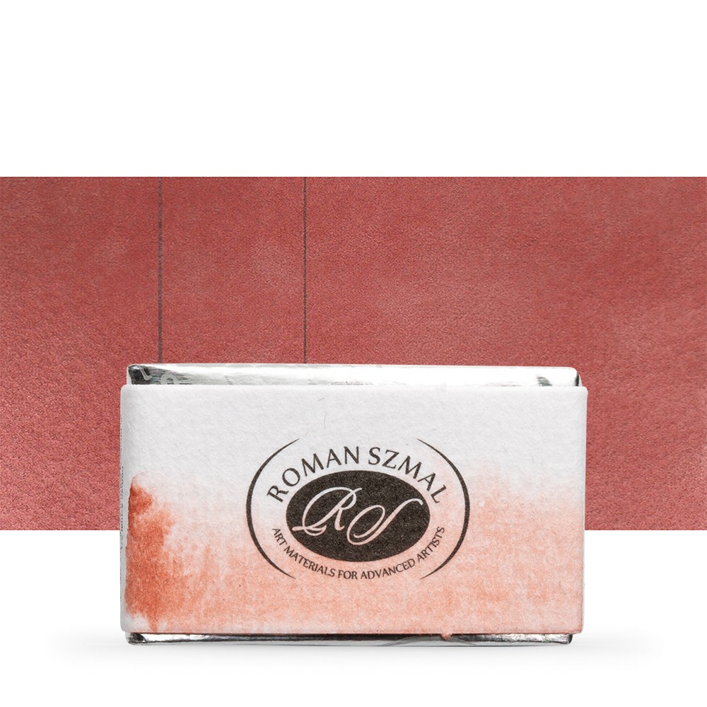 Краски акварельные "Aquarius", 122 английский красный тёмный, кювета