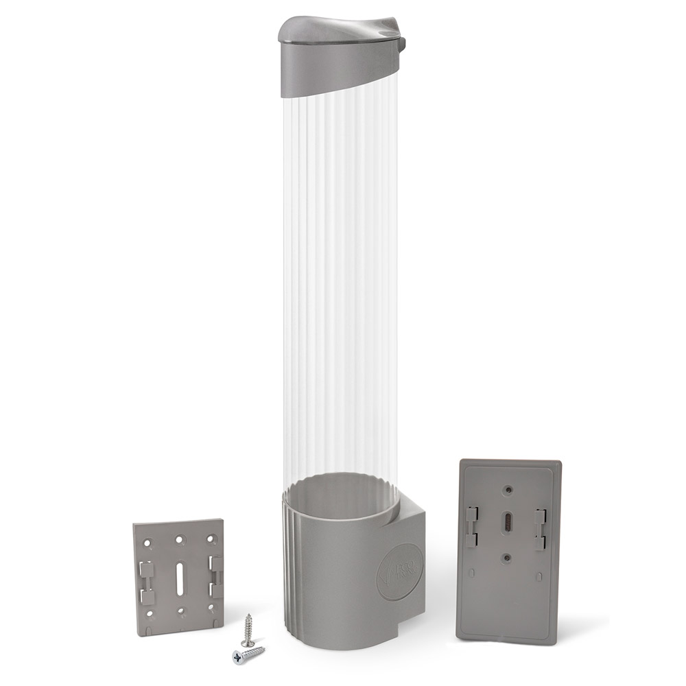 Держатель стаканов для кулера "Ecotronic" на магните, серебристый