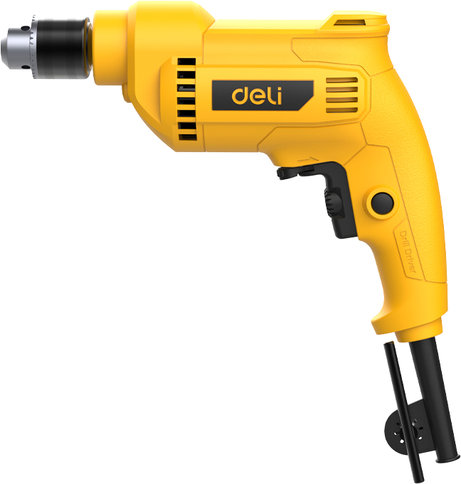 Дрель Deli YS EDL-DZ10-E3 500 Вт, 3300 об/мин, 1 скорость