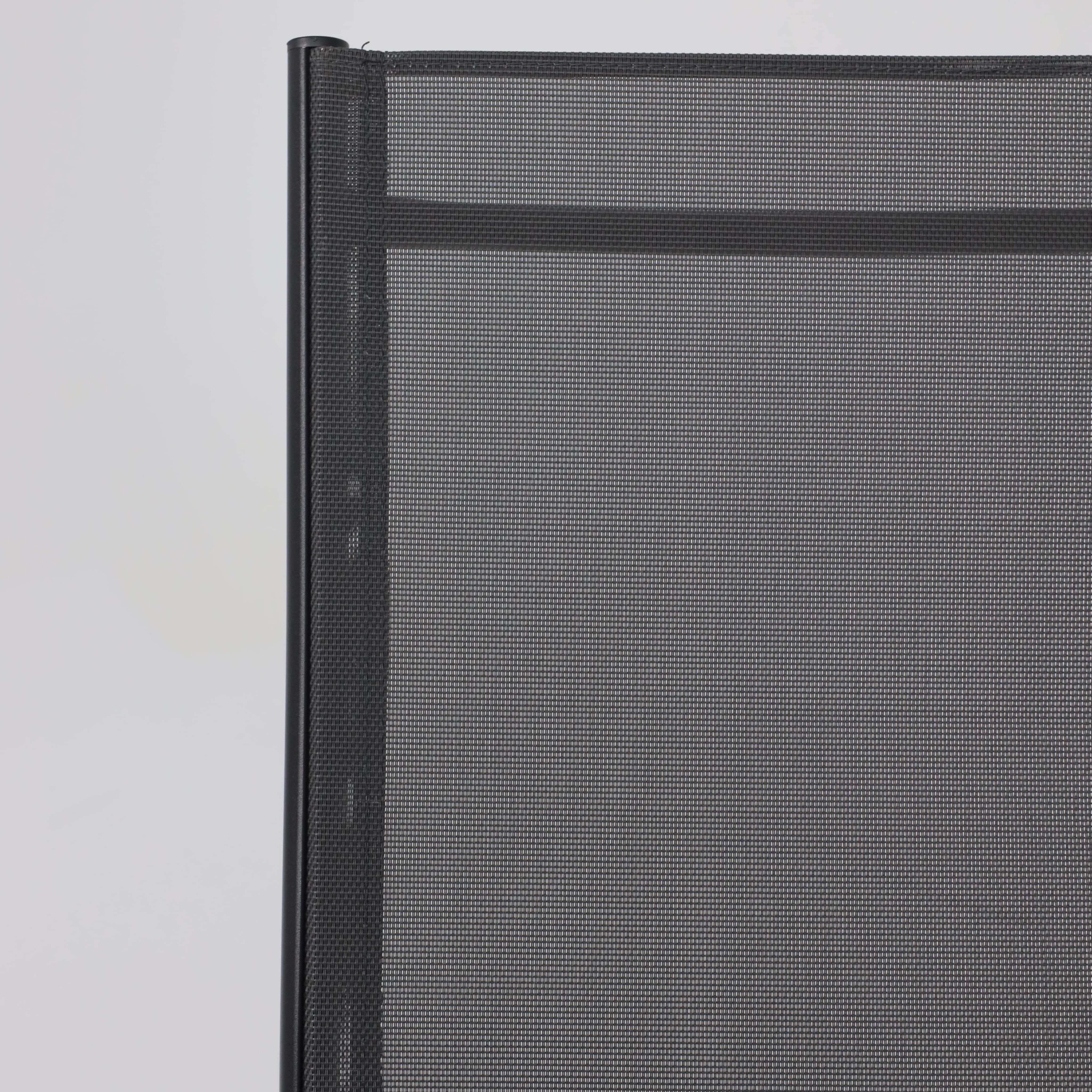 Кресло садовое AksHome CATANIA, ткань, серый, черный - 9