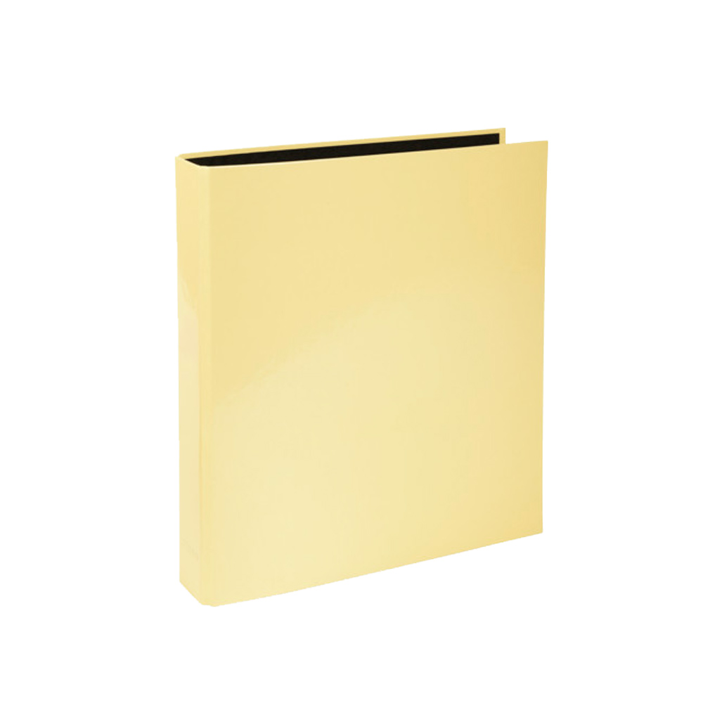 Папка на кольцах "Aquarel", 2 кольца, желтый