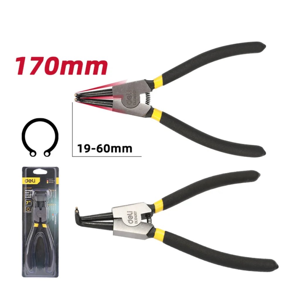 Съемник стопорных колец Deli YS EDL104307, 180 мм