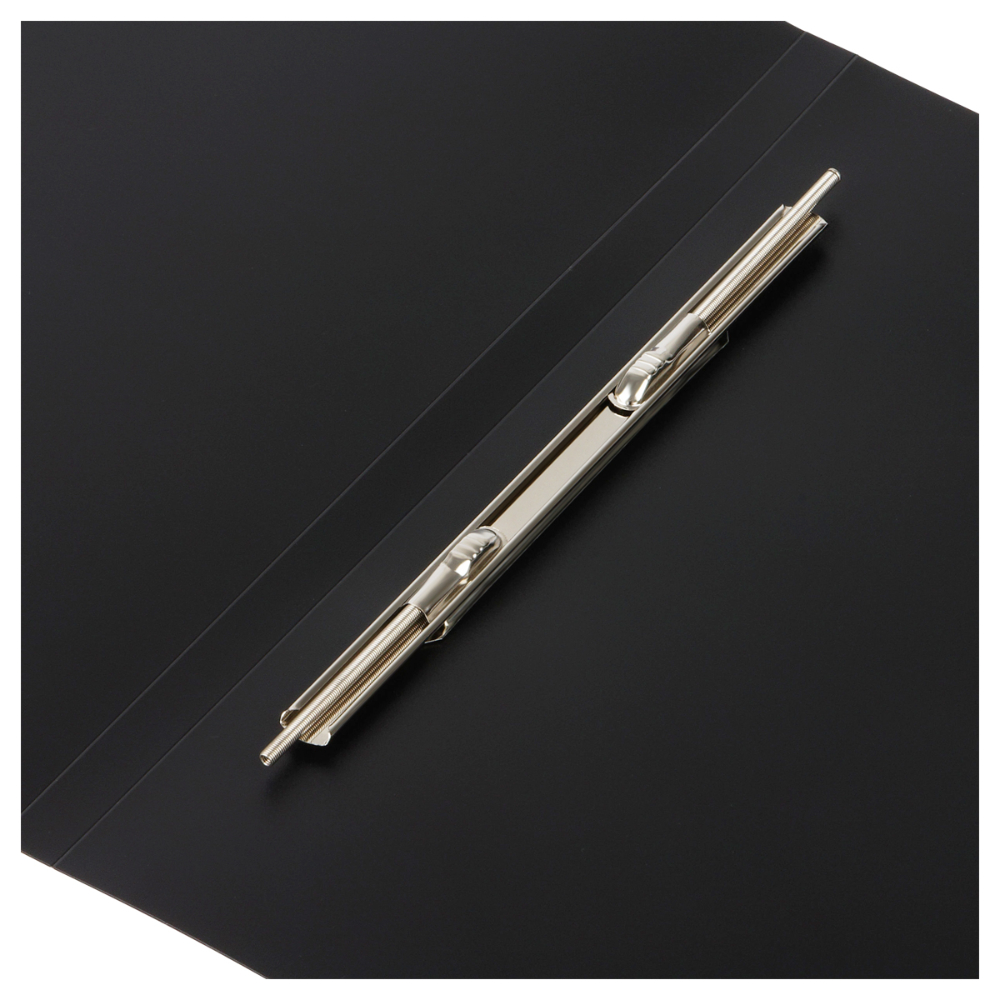 Папка "Стамм", скоросшиватель, пластик, черный