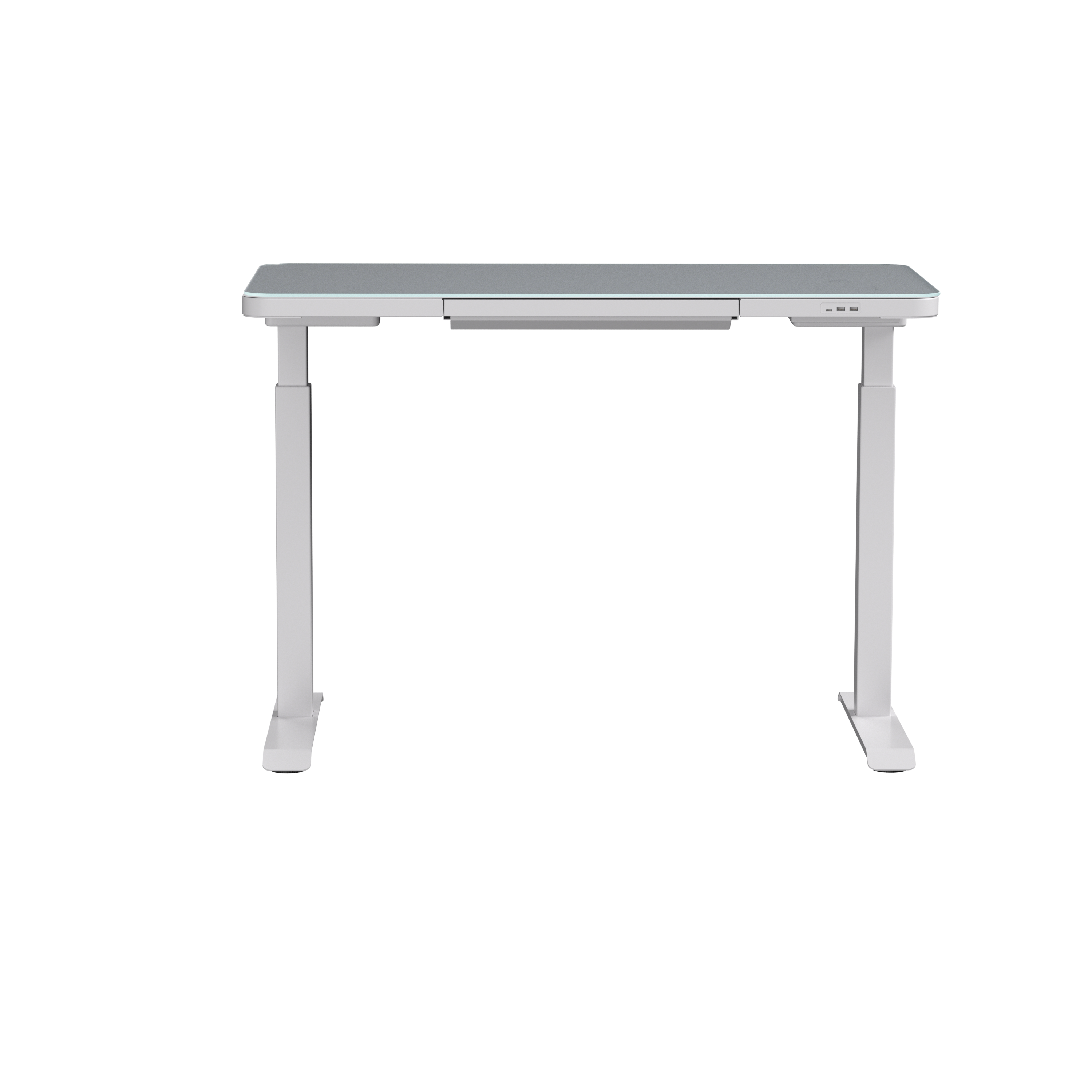 Стол с электроприводом двухмоторный AOKE HOME, белый (AK-GT10-YZF2-W) - 3