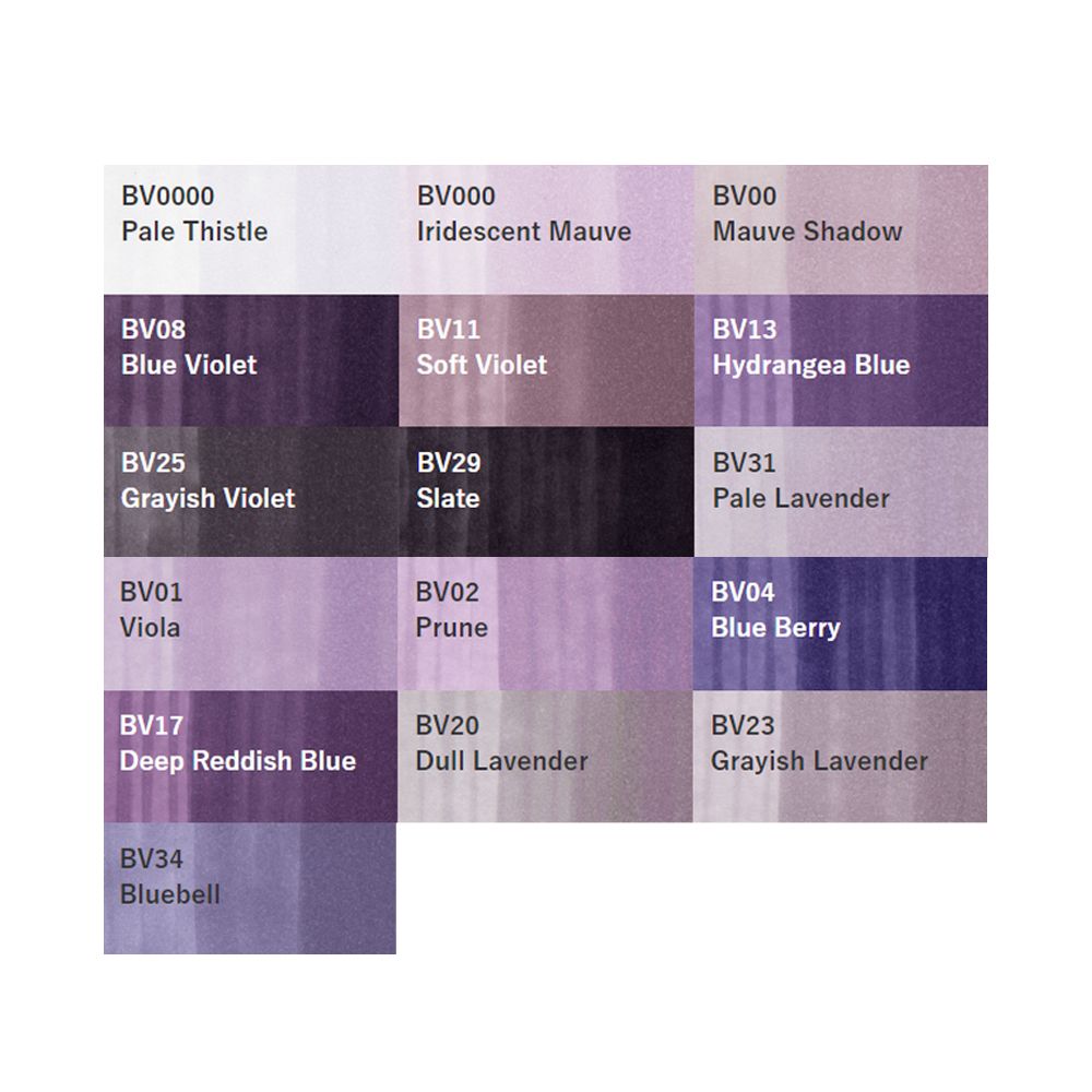 Маркер перманентный "Copic Sketch", BV-01 фиалка - 2