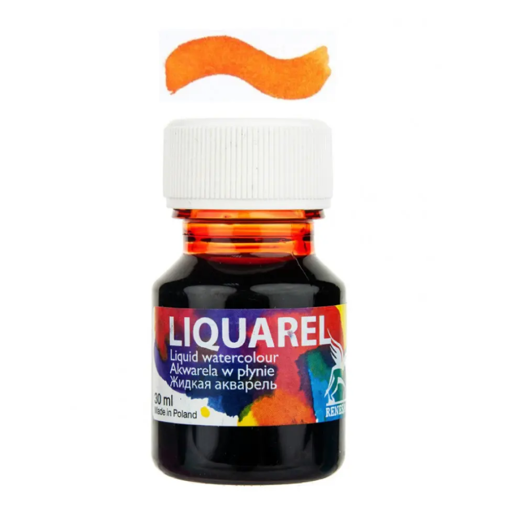 Акварель жидкая "Liquarel", 113 оранжевый, 30 мл