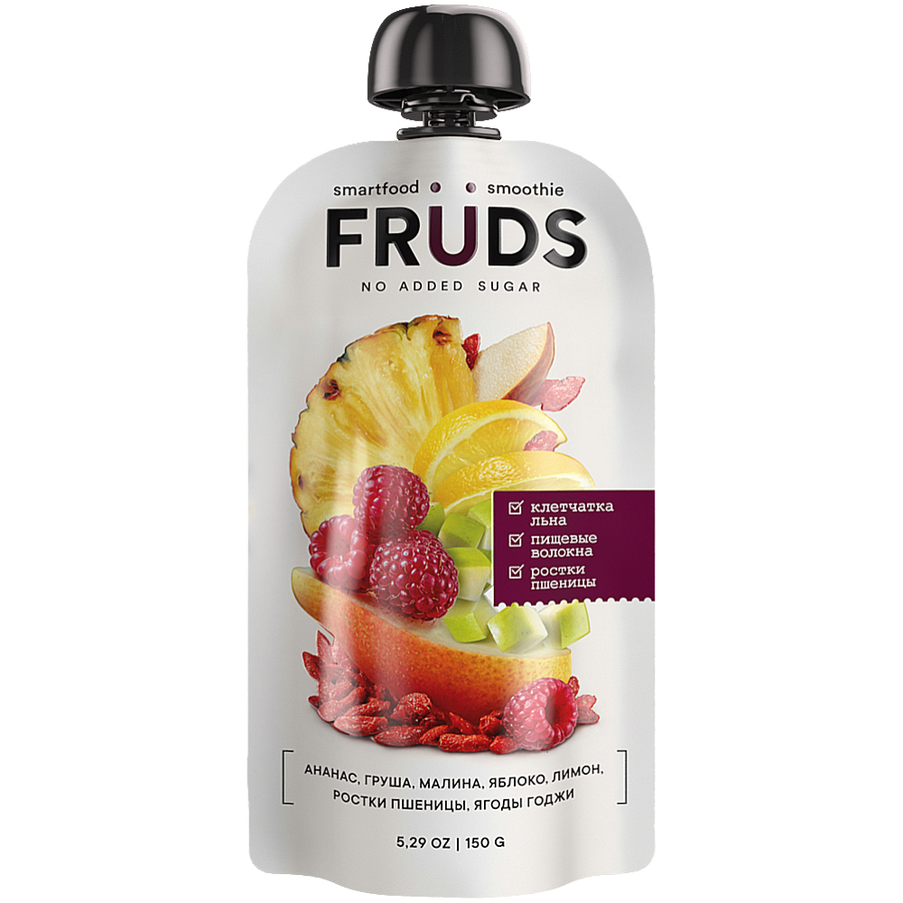 Пюре фруктовое"Smartfood smoothie fruds", вкус груша