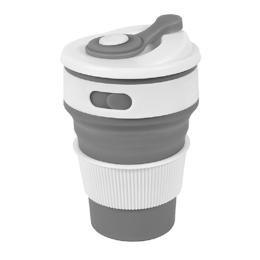 Стакан "Button", силикон, 300 мл, серый