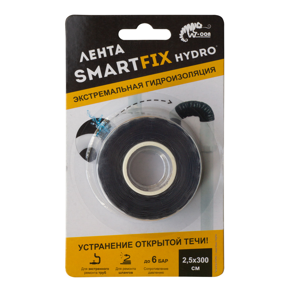 Лента гидроизоляционная 25 мм x 3 м SmartFix SMH2530B