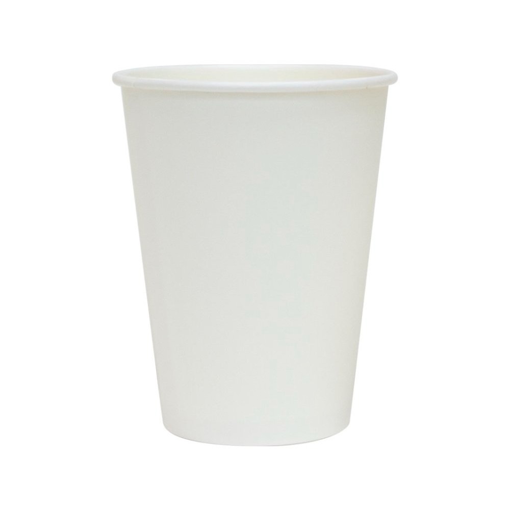 Стакан картонный 300мл, 50шт/упак, белый