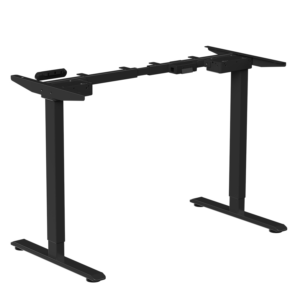 Стол с электроприводом WellDesk Prime 1300x675х18 черный/дуб хантон темный (9191461+9178197) - 5
